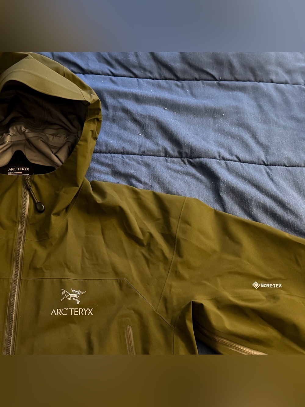 Arc'teryx Zeta AR Gore‑Tex Jacket-Men’s XL in Olive Green - Picture 6 of 16